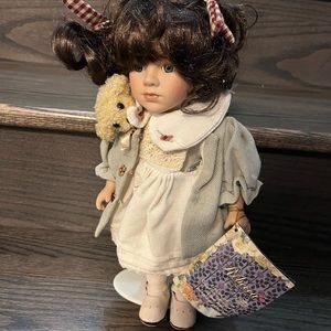 Alexandra porcelain collectors doll nwt